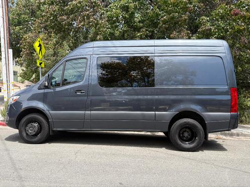 Gray 2024 Mercedes-Benz Sprinter 3500 Standard Roof
