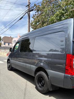 Gray 2024 Mercedes-Benz Sprinter 3500 Standard Roof
