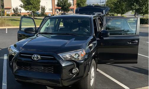 Black 2021 Toyota 4Runner SR5