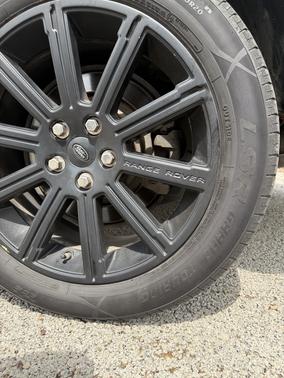 Black 2008 Land Rover Range Rover HSE