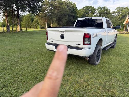 White 2019 RAM 2500 Big Horn