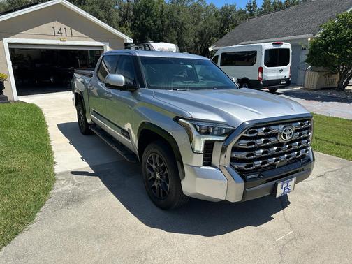 Silver 2024 Toyota Tundra Platinum