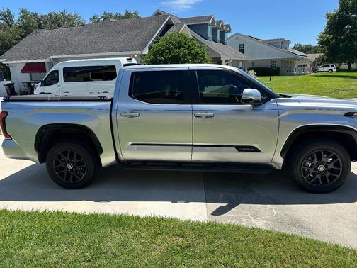 Silver 2024 Toyota Tundra Platinum