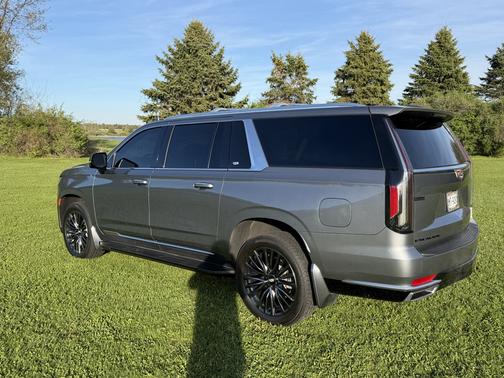 Gray 2022 Cadillac Escalade ESV Luxury