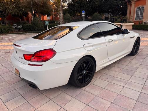 White 2014 BMW 650 i