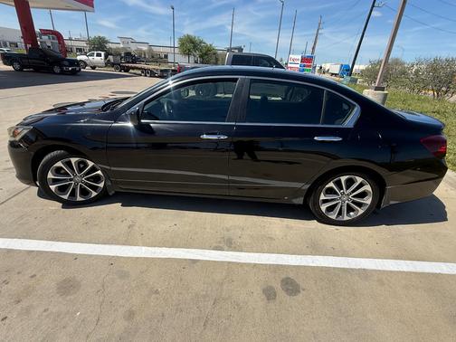 Black 2014 Honda Accord Sport