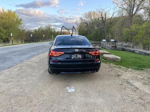 Black 2017 Volkswagen Passat 1.8T R-Line w/Comfort