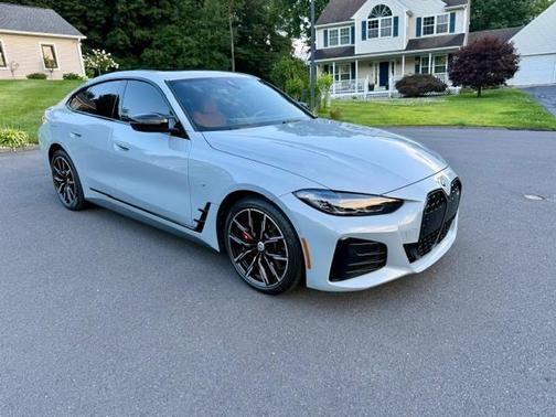 Gray 2023 BMW i4 Gran Coupe M50