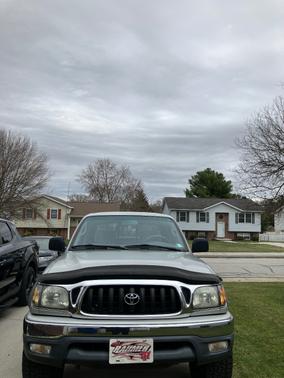 Silver 2003 Toyota Tacoma Double Cab