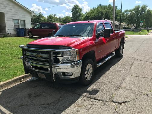 Red 2011 Chevrolet Silverado 2500 LTZ
