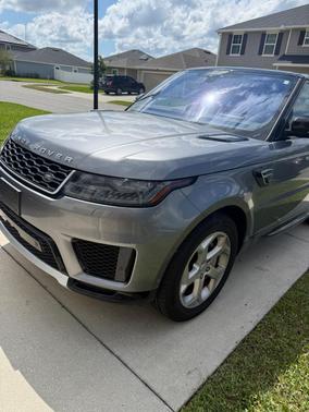 Gray 2020 Land Rover Range Rover Sport HSE MHEV