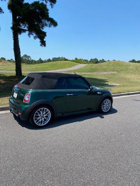 Green 2014 MINI Convertible John Cooper Works