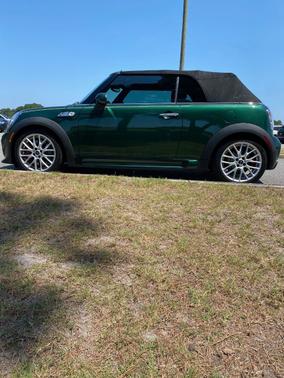 Green 2014 MINI Convertible John Cooper Works