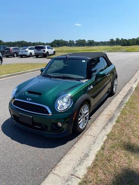 Green 2014 MINI Convertible John Cooper Works