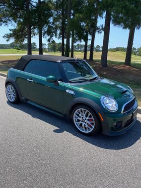 Green 2014 MINI Convertible John Cooper Works