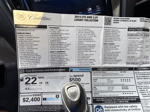 2014 Cadillac CTS 2.0L Turbo Luxury