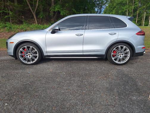 Silver 2015 Porsche Cayenne Cayenne Turbo