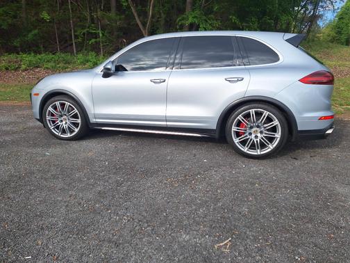 Silver 2015 Porsche Cayenne Cayenne Turbo