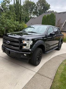 Black 2017 Ford F-150 Lariat