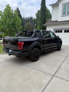 Black 2017 Ford F-150 Lariat