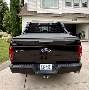 Black 2017 Ford F-150 Lariat