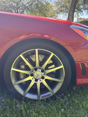 Red 2013 Mercedes-Benz SLK-Class SLK 55 AMG