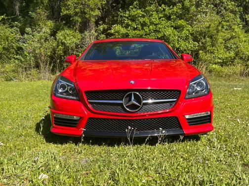 Red 2013 Mercedes-Benz SLK-Class SLK 55 AMG