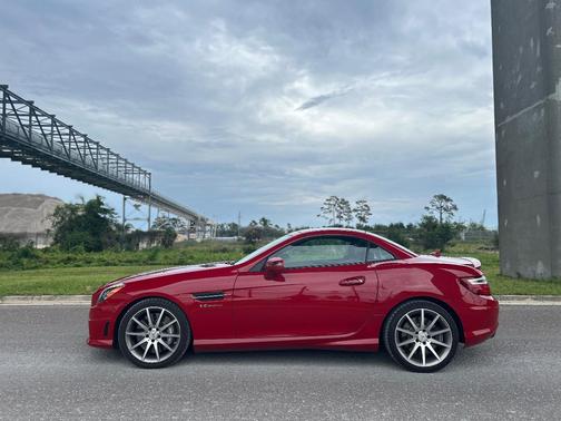 Red 2013 Mercedes-Benz SLK-Class SLK 55 AMG