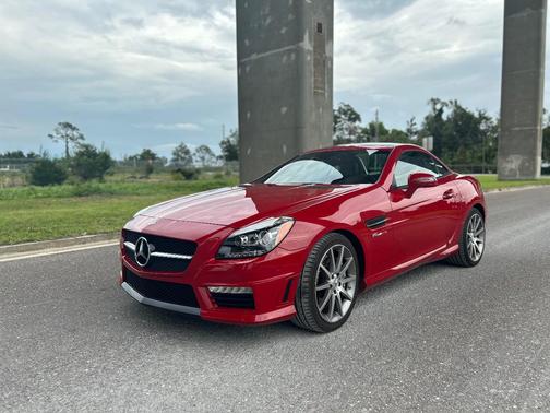 Red 2013 Mercedes-Benz SLK-Class SLK 55 AMG