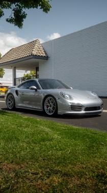 Silver 2015 Porsche 911 911 Turbo S