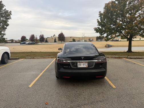 Black 2017 Tesla Model S 75D