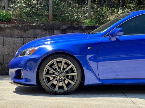 Blue 2008 Lexus IS-F Base