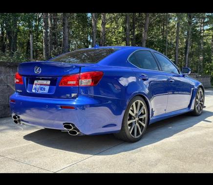 Blue 2008 Lexus IS-F Base