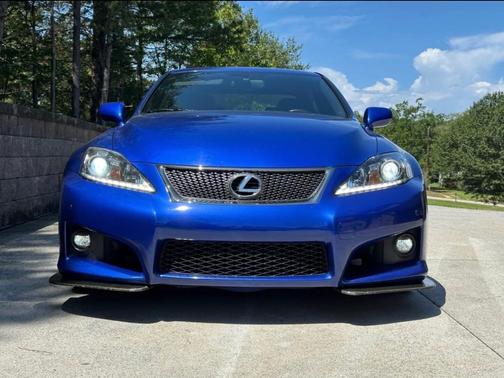 Blue 2008 Lexus IS-F Base