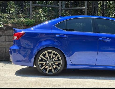 Blue 2008 Lexus IS-F Base