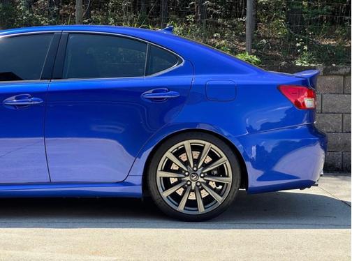 Blue 2008 Lexus IS-F Base