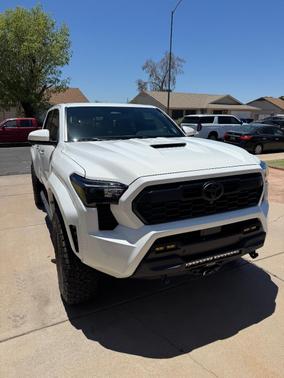 White 2024 Toyota Tacoma TRD Sport