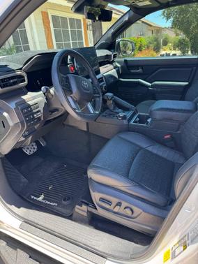 White 2024 Toyota Tacoma TRD Sport