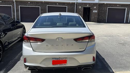 Silver 2018 Hyundai SONATA Sport