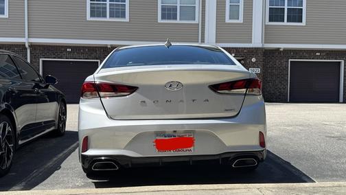 Silver 2018 Hyundai SONATA Sport