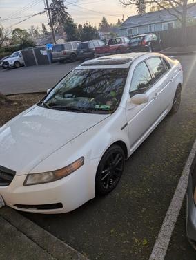 White 2006 Acura TL Base