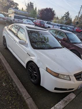 White 2006 Acura TL Base