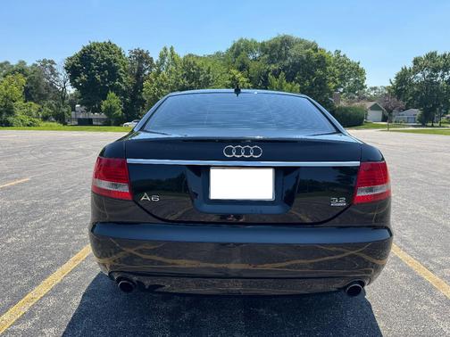 Black 2008 Audi A6 3.2 quattro