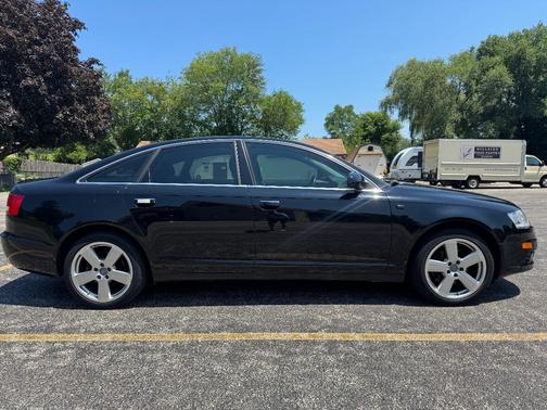 Black 2008 Audi A6 3.2 quattro