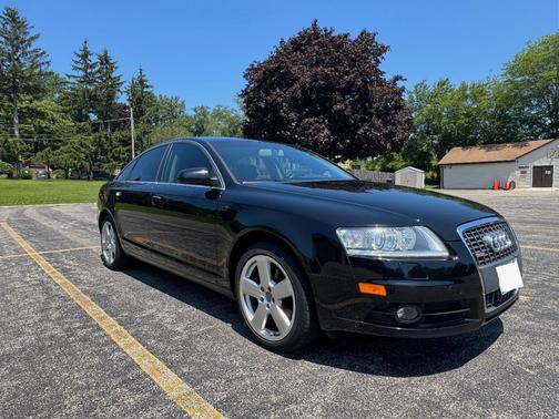 Black 2008 Audi A6 3.2 quattro