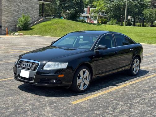 Black 2008 Audi A6 3.2 quattro