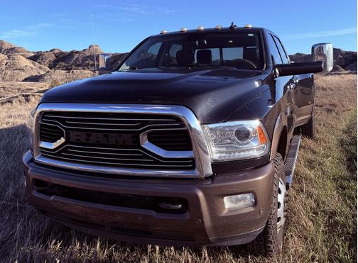 Black 2018 RAM 3500 Laramie
