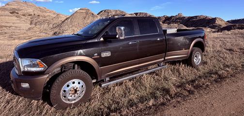Black 2018 RAM 3500 Laramie
