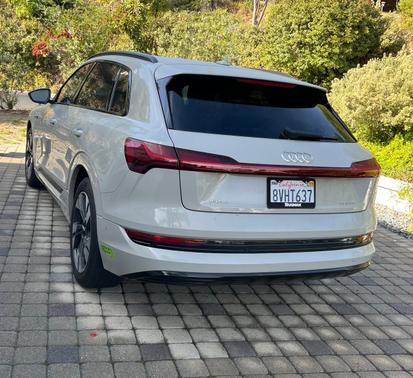 Beige 2021 Audi e-tron Premium