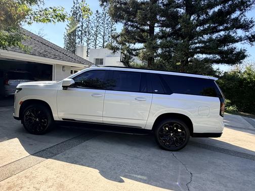 White 2023 Cadillac Escalade ESV Sport Platinum